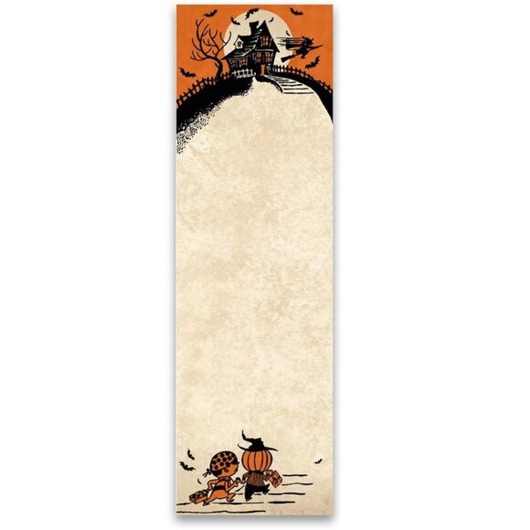 Halloween List Notepad - Magnetic - Trick or Treat - Picture 1 of 1